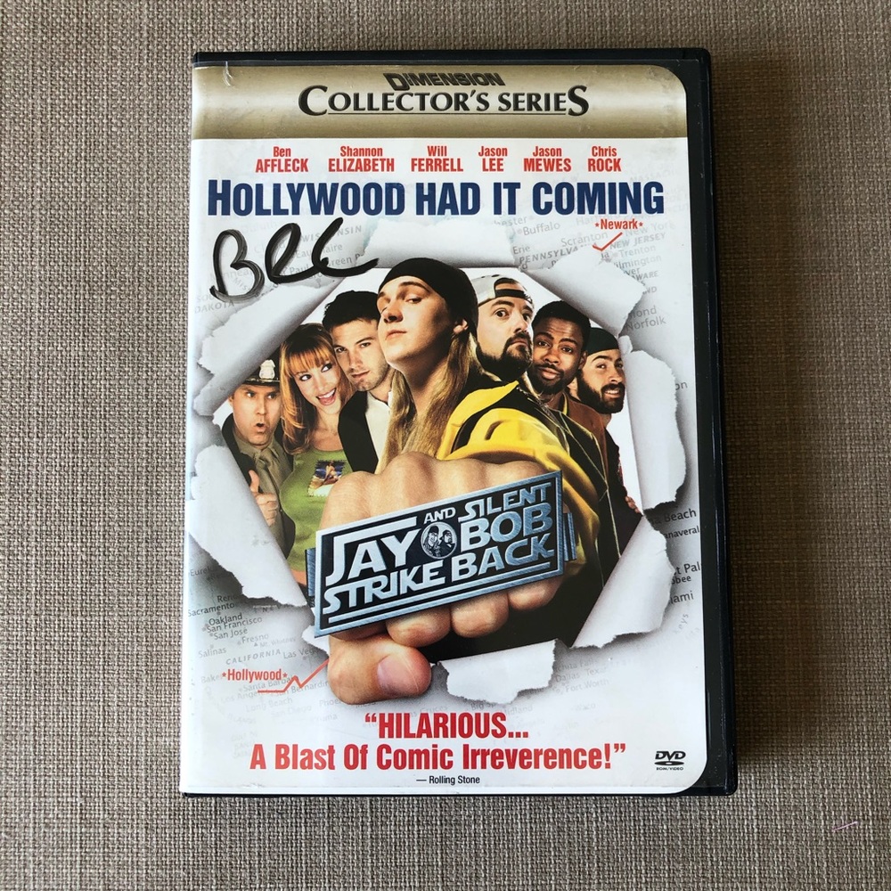 DVD movie: Jay and Silent Bob Strike Back